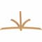 Ekena Millwork Davenport Timber Gable Bracket, Western Red Cedar, 72"W x 48"H x 1 1/2"D x 3 1/2"F, 16/12 Pitch GBW072X48X0204DAV00SWR - alternate 4